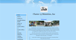 Desktop Screenshot of cluster13ministries.org